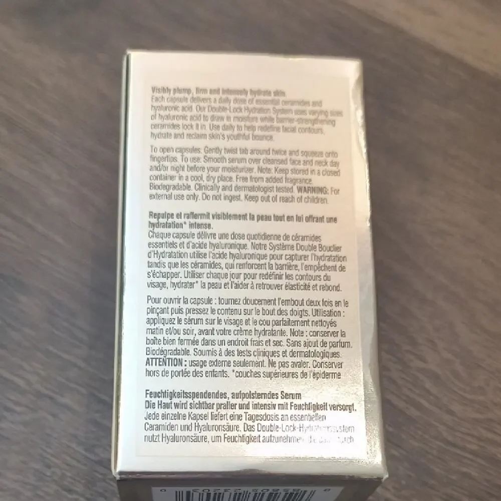 Elizabeth Arden Hyaluronic Acid Hydra-Plumping Ceramide Capsules 30cps NWT